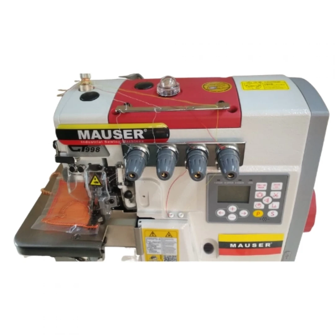 Mauser 4 İplik Kot Akıllı Full Otomatik Overlok Makinası