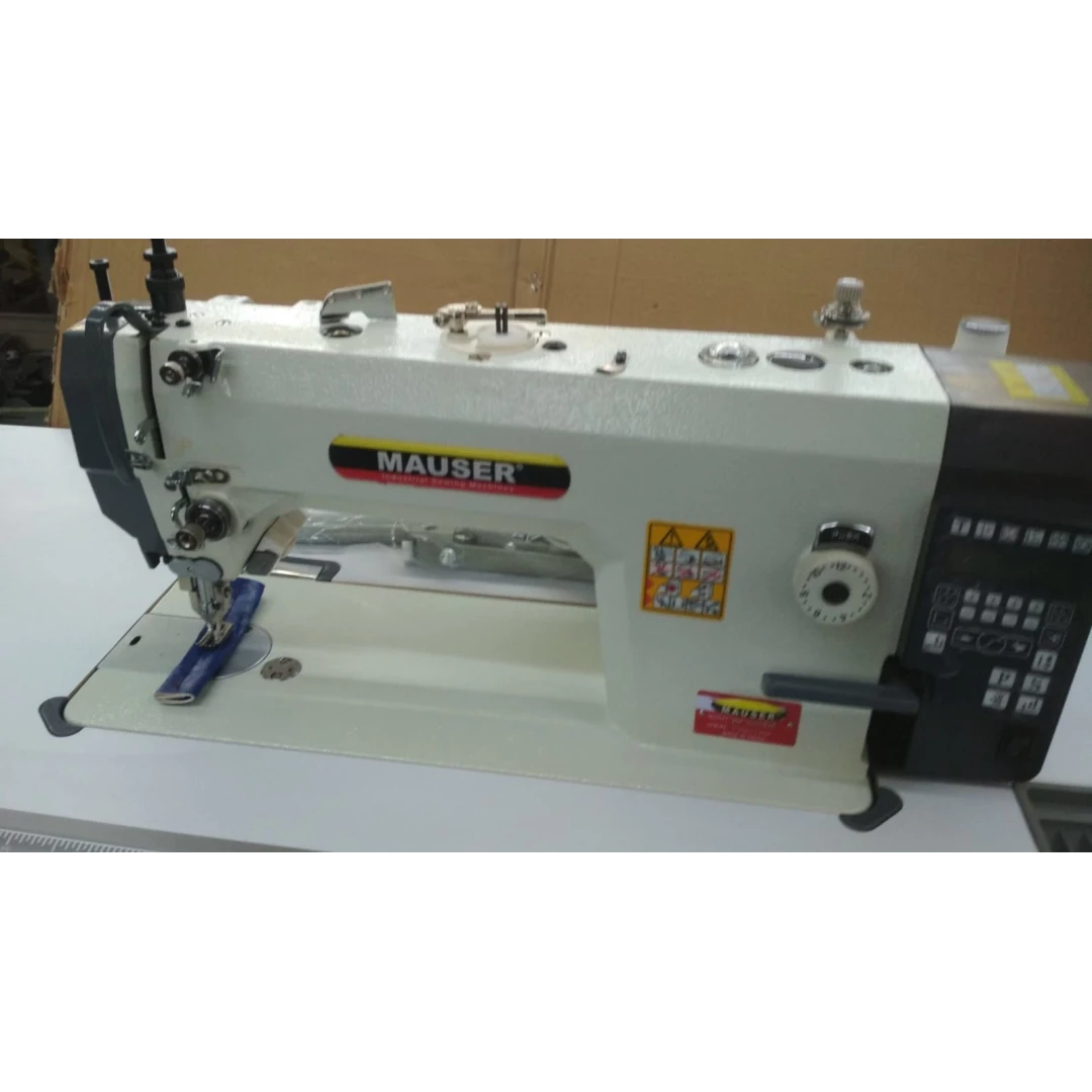 Mauser Çift Papuç İplik Kesicili Tek İğne 12 mm