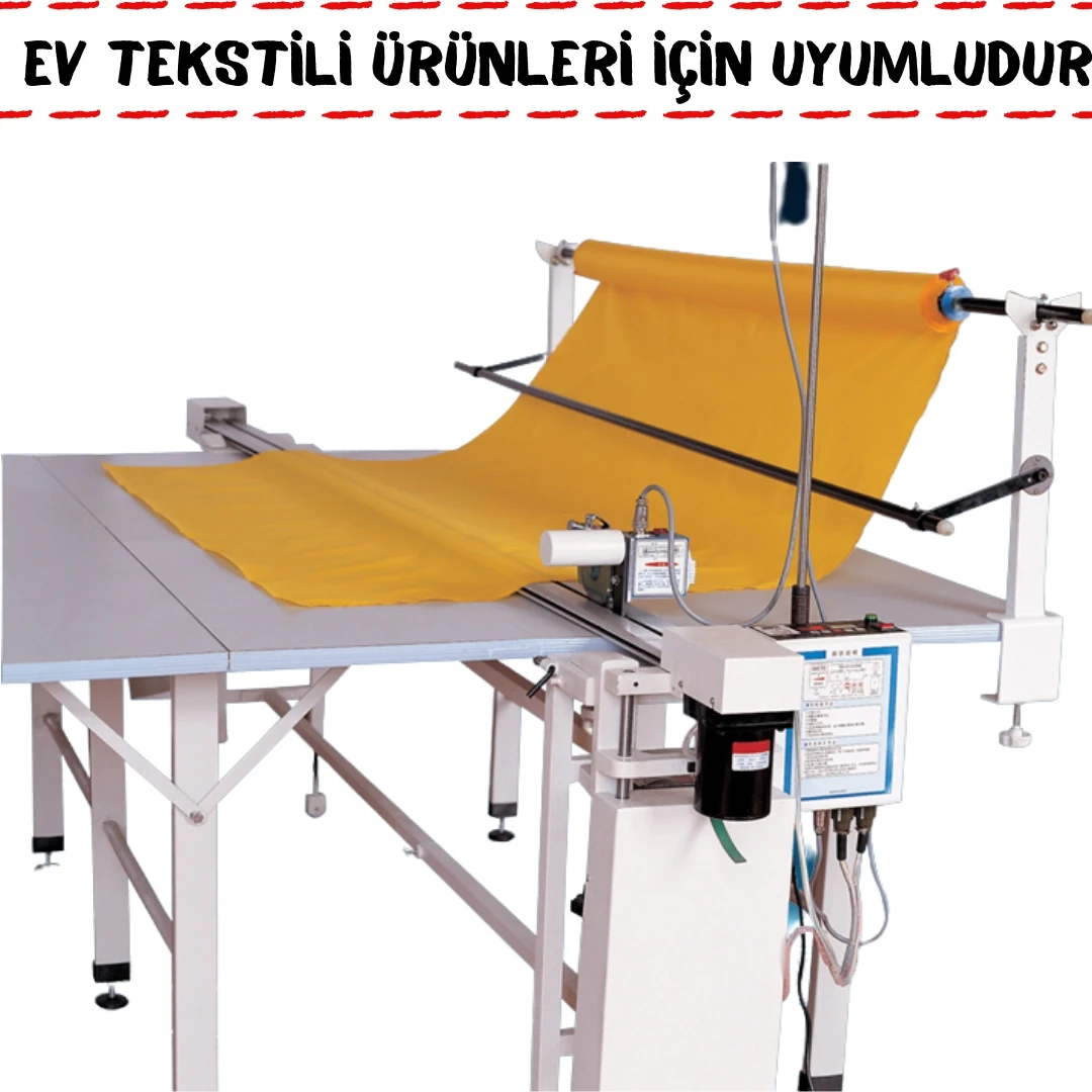 Otomatik Pastal Başı Kesme Makinesi 360 cm Ev Tekstiline Uyumlu