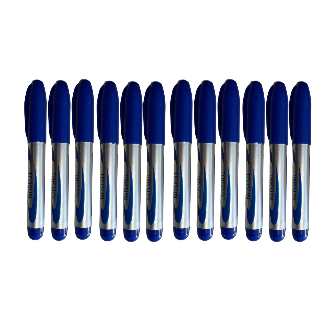 Permanent Marker Keçeli Koli Kalemi 10lu Mavi