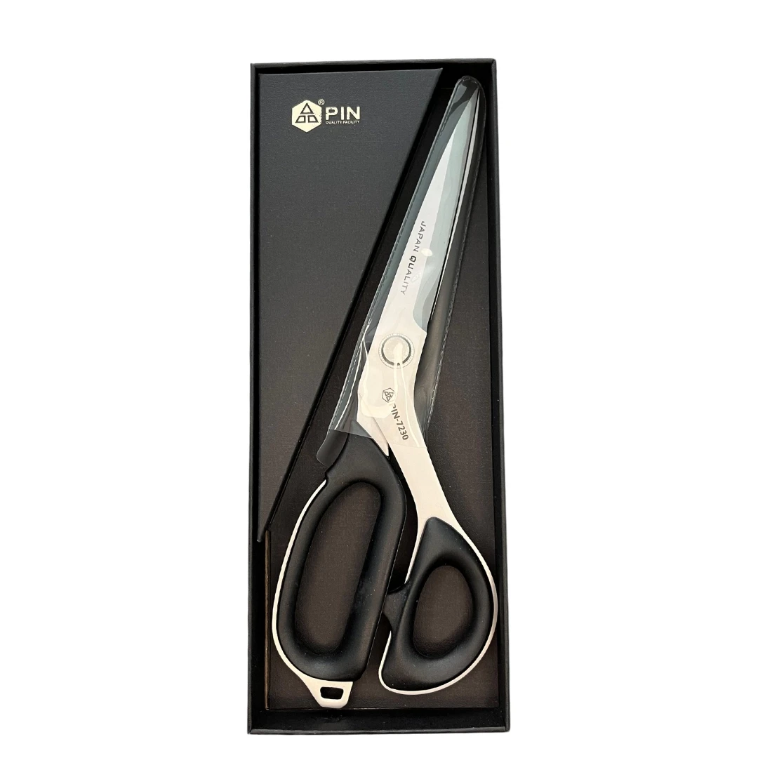 Pin-9 Siyah Somunlu Pastal Makası 9 (23 cm) Titanyum Japon Teknolojisi Makas