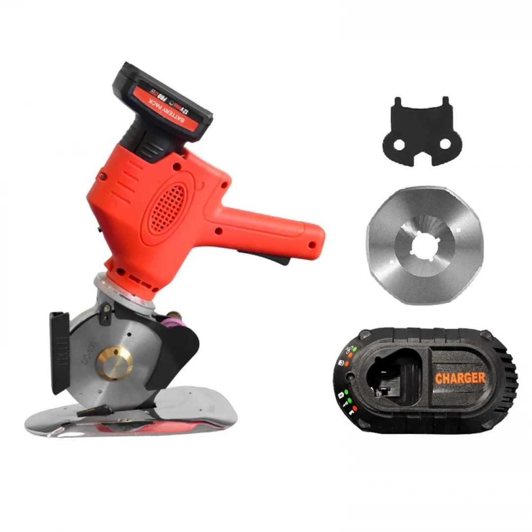 Şarjlı Yuvarlak Bıçaklı Kumaş Kesim Motoru