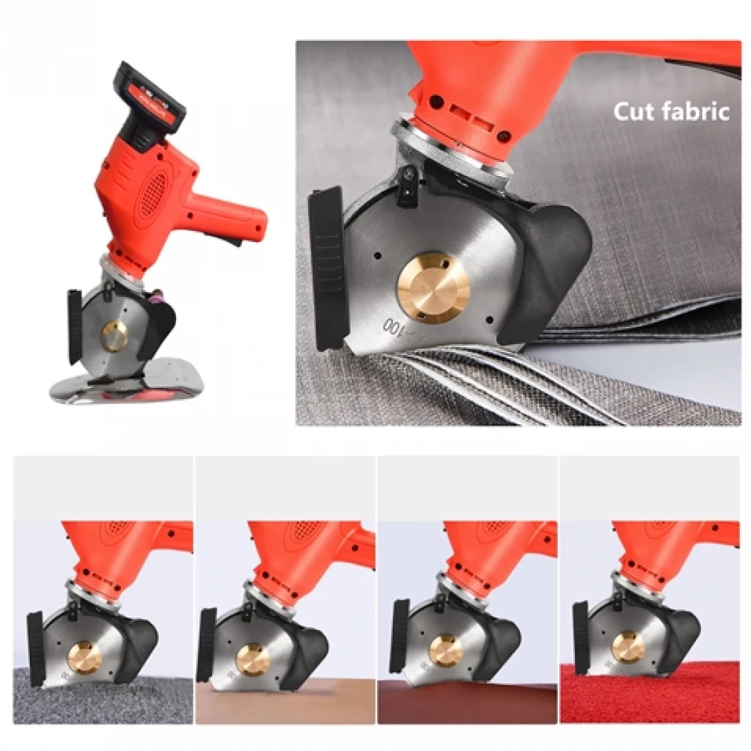 Şarjlı Yuvarlak Bıçaklı Kumaş Kesim Motoru