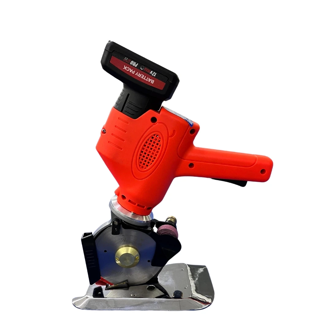 Şarjlı Yuvarlak Bıçaklı Kumaş Kesim Motoru