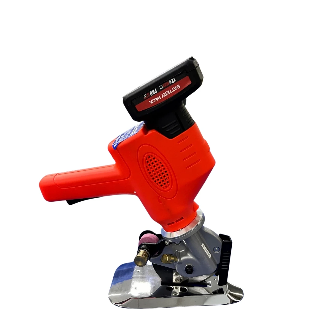 Şarjlı Yuvarlak Bıçaklı Kumaş Kesim Motoru