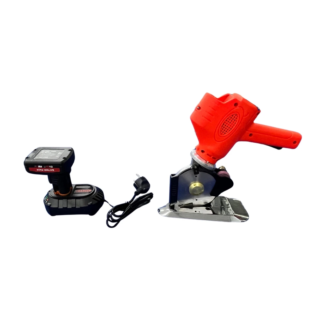 Şarjlı Yuvarlak Bıçaklı Kumaş Kesim Motoru