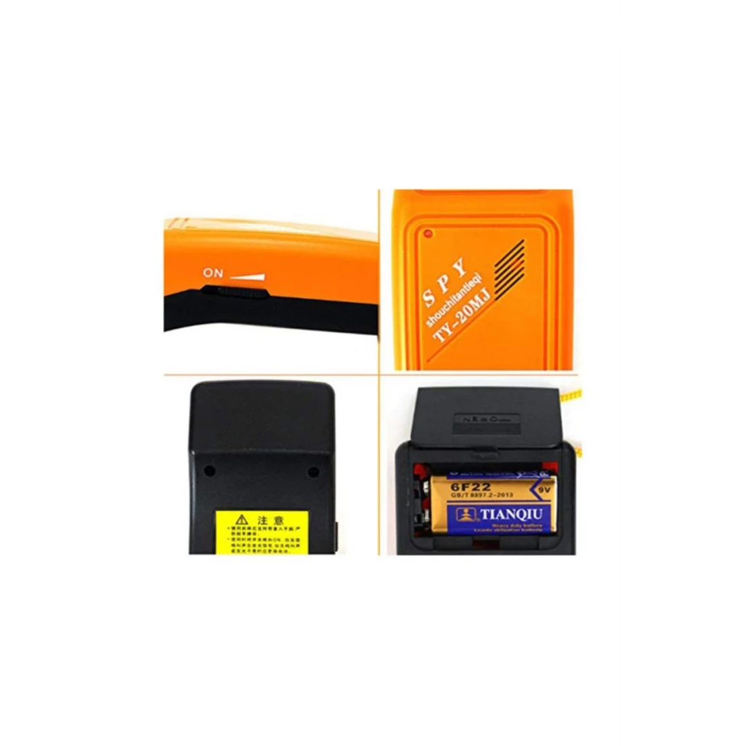 SEVDİK El Tipi Alarm Sistemli Taşınabilir Yüksek Hassasiyetli Metal Iğne Dedektörü