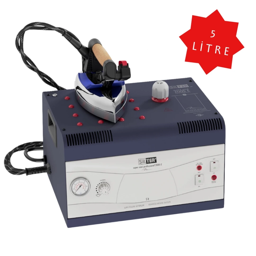 Silter Süper Mini 5 Litre Profesyonel Buhar Ayarlı Ütü SPR/MN 2005