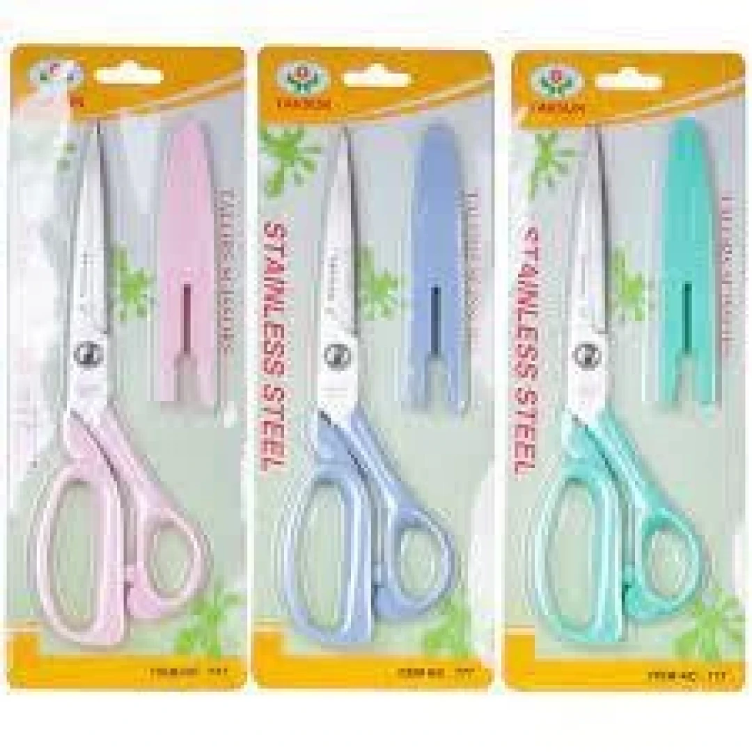 Taksun Profesyonel Kılıflı Terzi Makası 9 (23 cm) Kumaş Kesme Makası