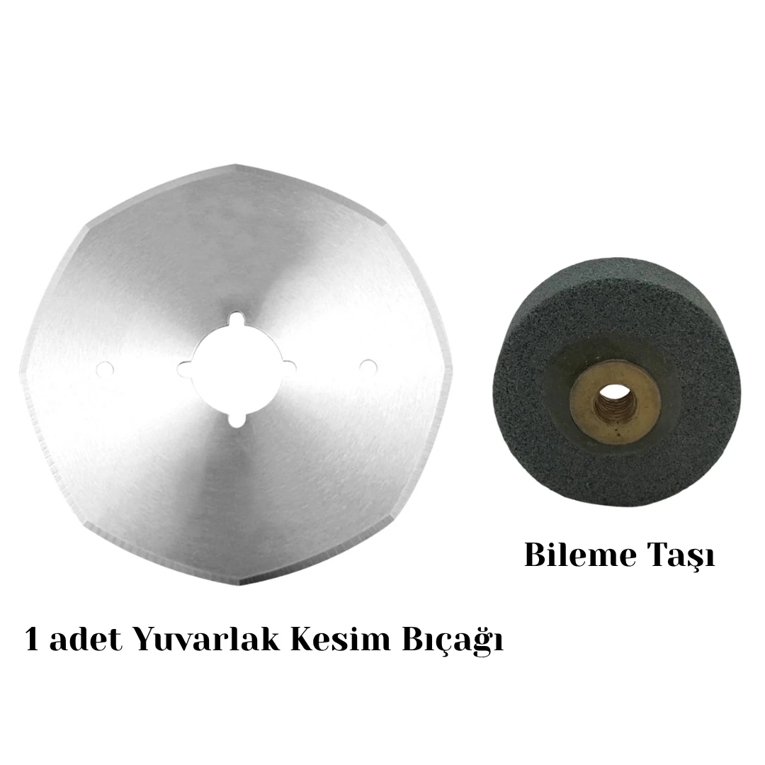 Tokıa Yuvarlak Bıçaklı Gazlı Bez Spanç Kesme Motorunun Bıçağı ve Bileme Taşı