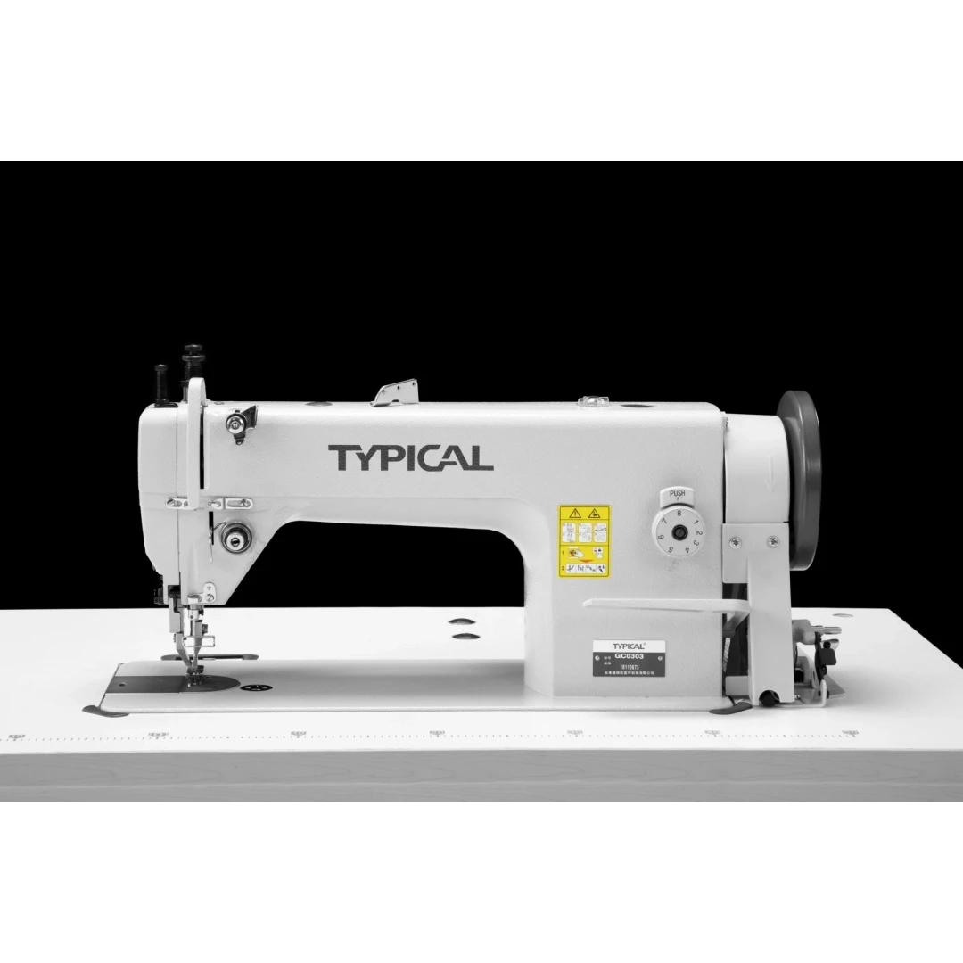 Typical GC-0303 CX Çift Papuç Tek İğne Mekanik Motorlu Deri Dikiş Makinası