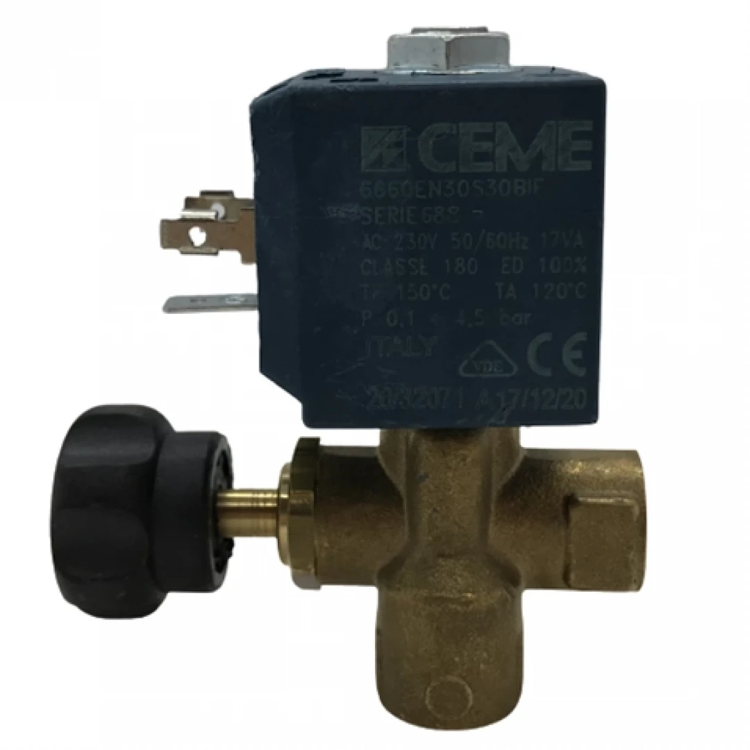 Ütü Solenoid Valf 1/4 Ayarlı- 6612