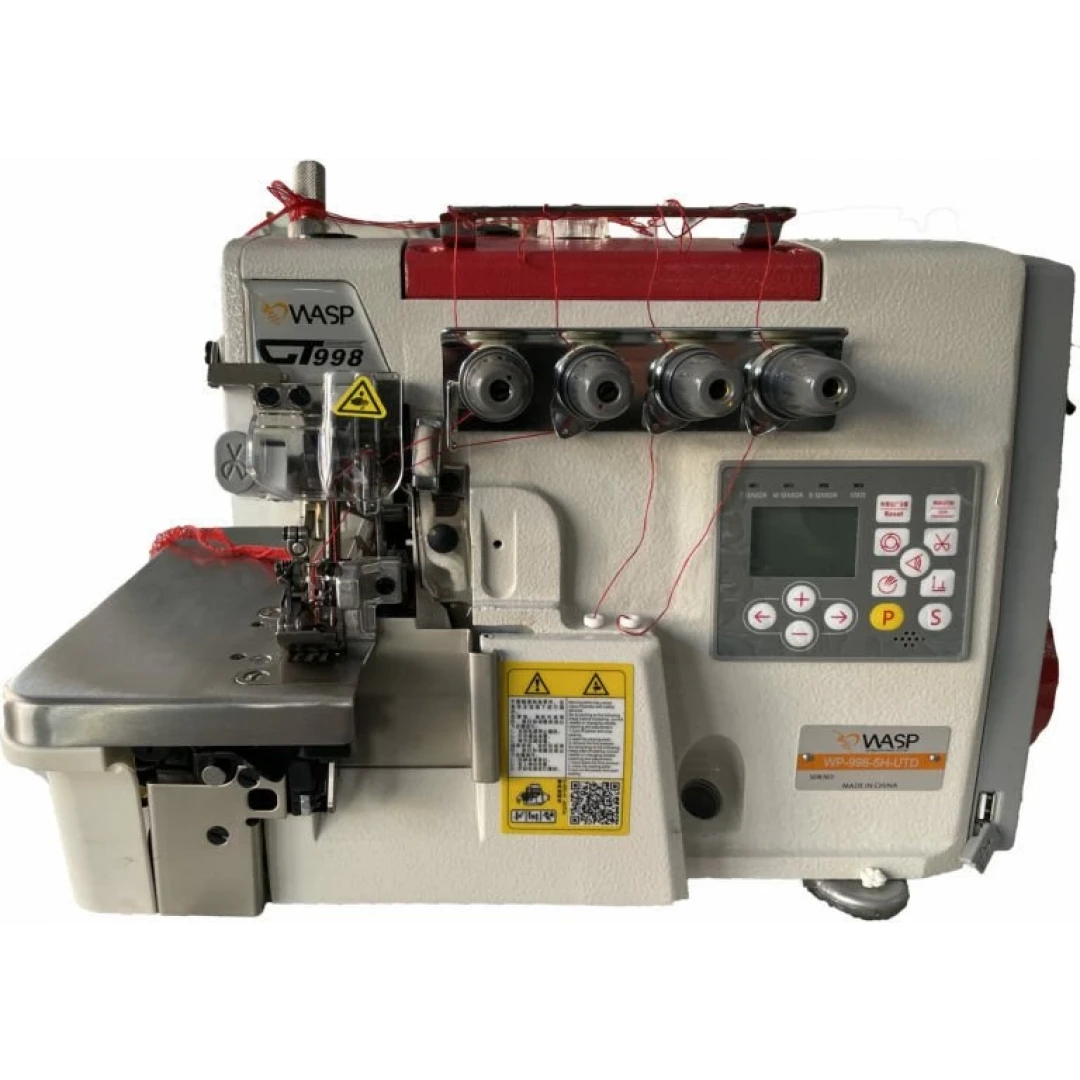Wasp 5 İplik Mekanik Kafadan Motorlu Overlok Makinası WP-700-5D