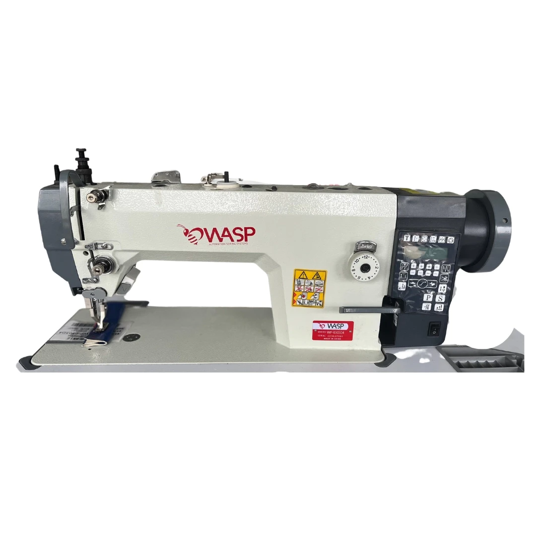 Wasp WP-0303-D4 Çift Papuç İplik Kesicili Tek İğne 12 mm