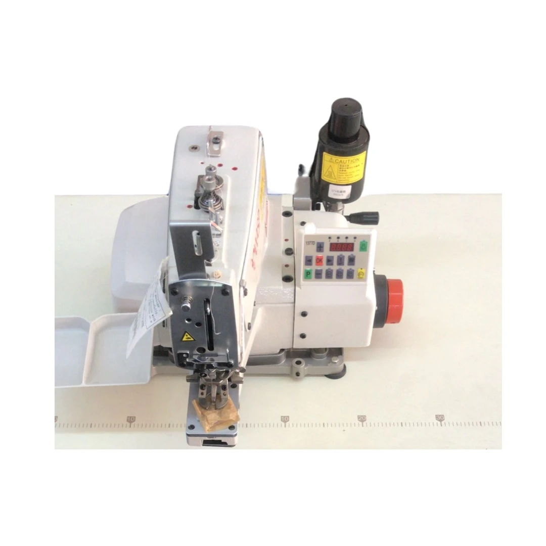 Wasp WP-1377D Kafadan Motorlu Mekanik Çapraz Düz Düğme Makinası