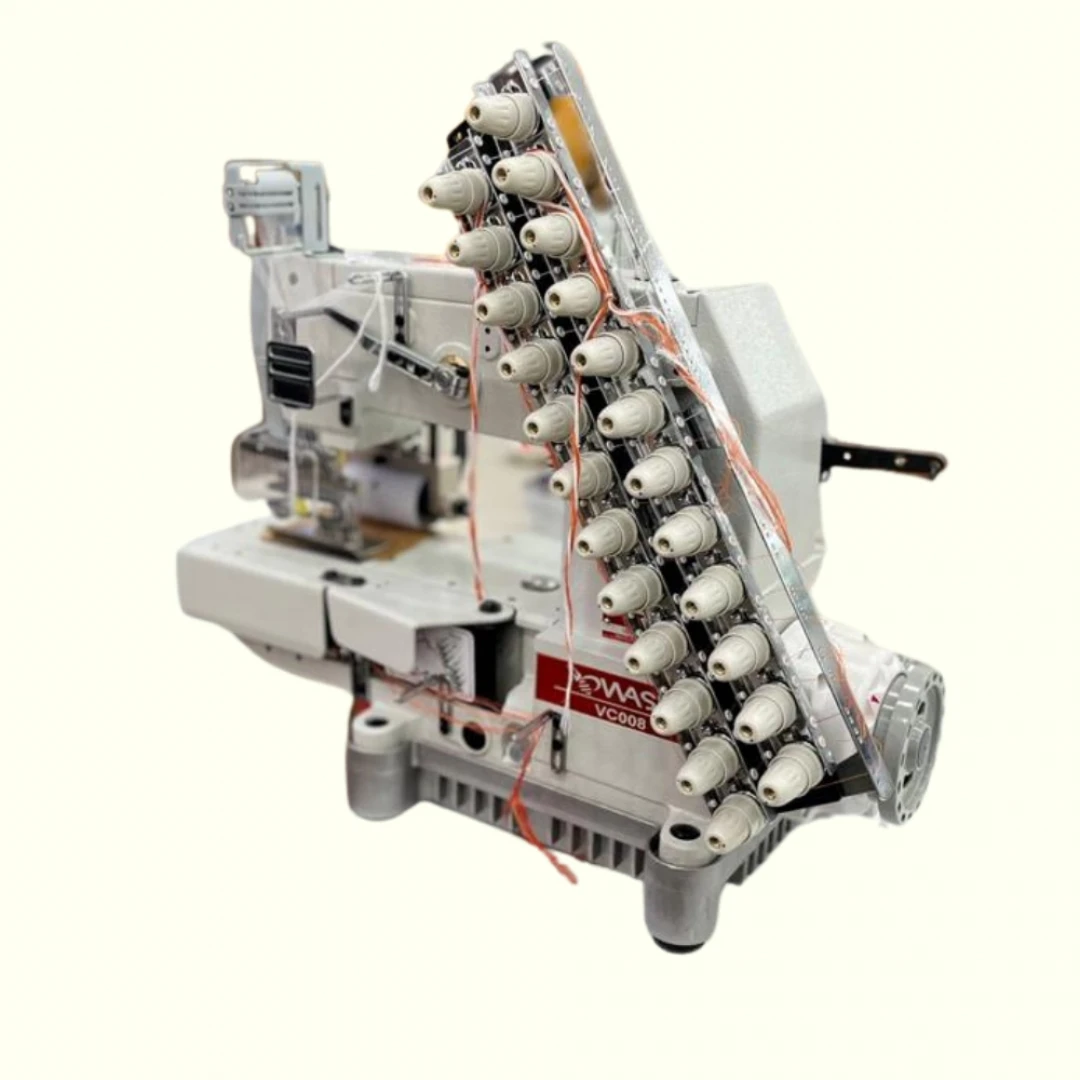 Wasp WP-1412-UT 12 İğne İplik Kesicili Zincir Dikiş Makinası Burunlu