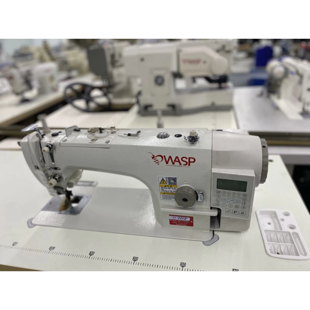 Wasp WP-7770-D4 Kenar Bıçaklı İplik Kesicili Yandan Panelli Düz Dikiş Makinası
