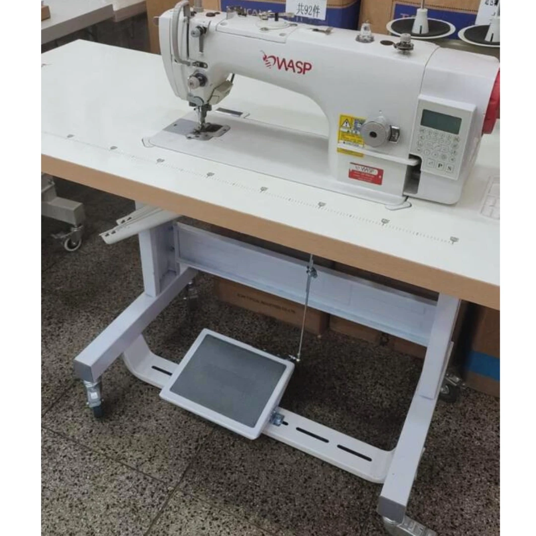 Wasp WP-9900-D4 Kenar Bıçaklı İplik Kesicili Yandan Panelli Düz Dikiş Makinası