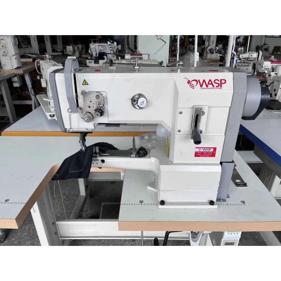 Wasp WP-T335-B İnce Baş Biye Çift Papuç Makinası