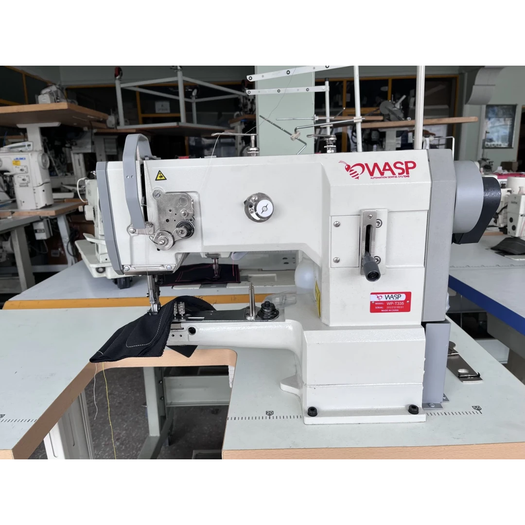 Wasp WP-T335-B İnce Baş Biye Çift Papuç Makinası