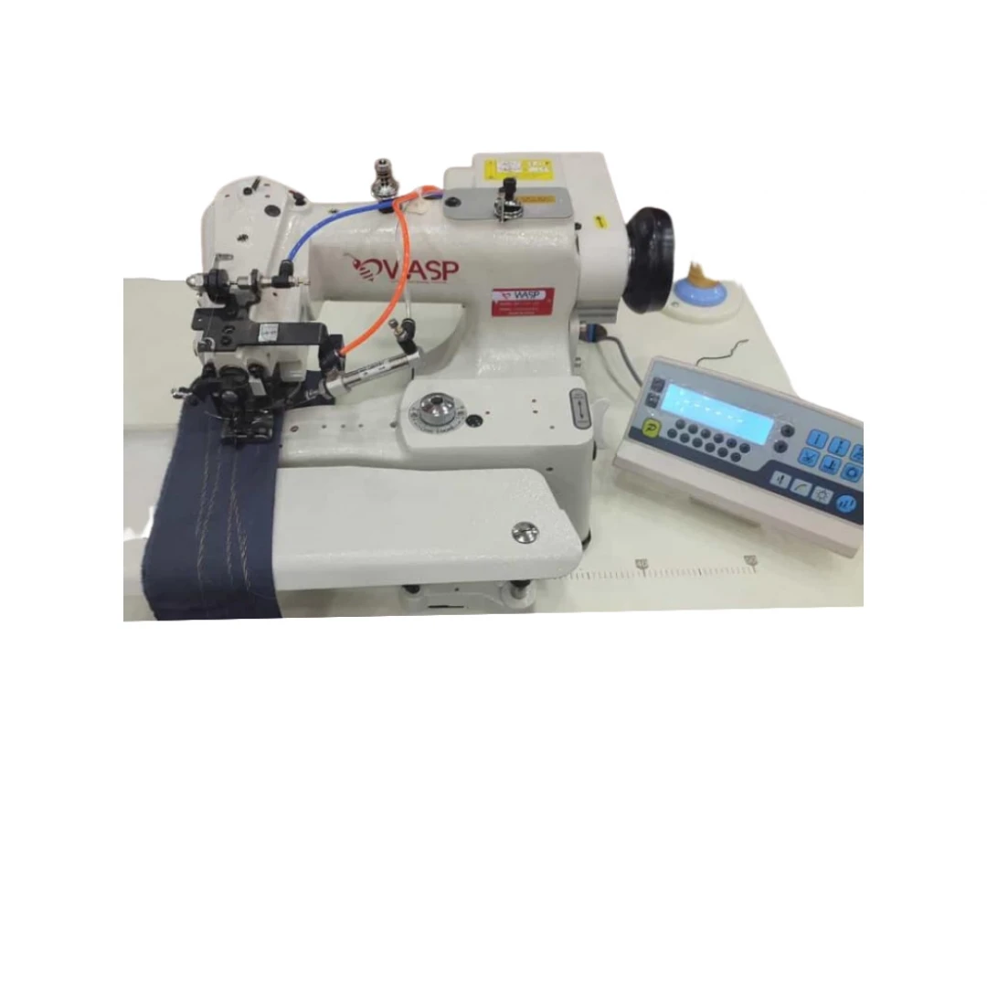 Wasp WP- 101 UT Otomatik İplik Kesmeli Etek Paça Baskı Makinesi