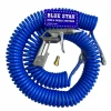 Blue Star Hava Kompresör Spiral Hava Hortumu Tabancası Ucu 15 metre Seti