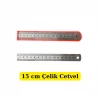Çelik Cetvel 15 cm