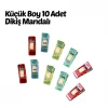 Dikiş Nakış Kumaş Kağıt Sıkıştırma Mandalı Küçük Boy 10 Adet