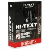 Hi- Text Permanent M. Kesik Uçlu 830PC 12li Siyah