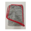Kırmızı Köşeli Mikro Fiber Kurulama Havlusu 1 Adet 60x90 cm