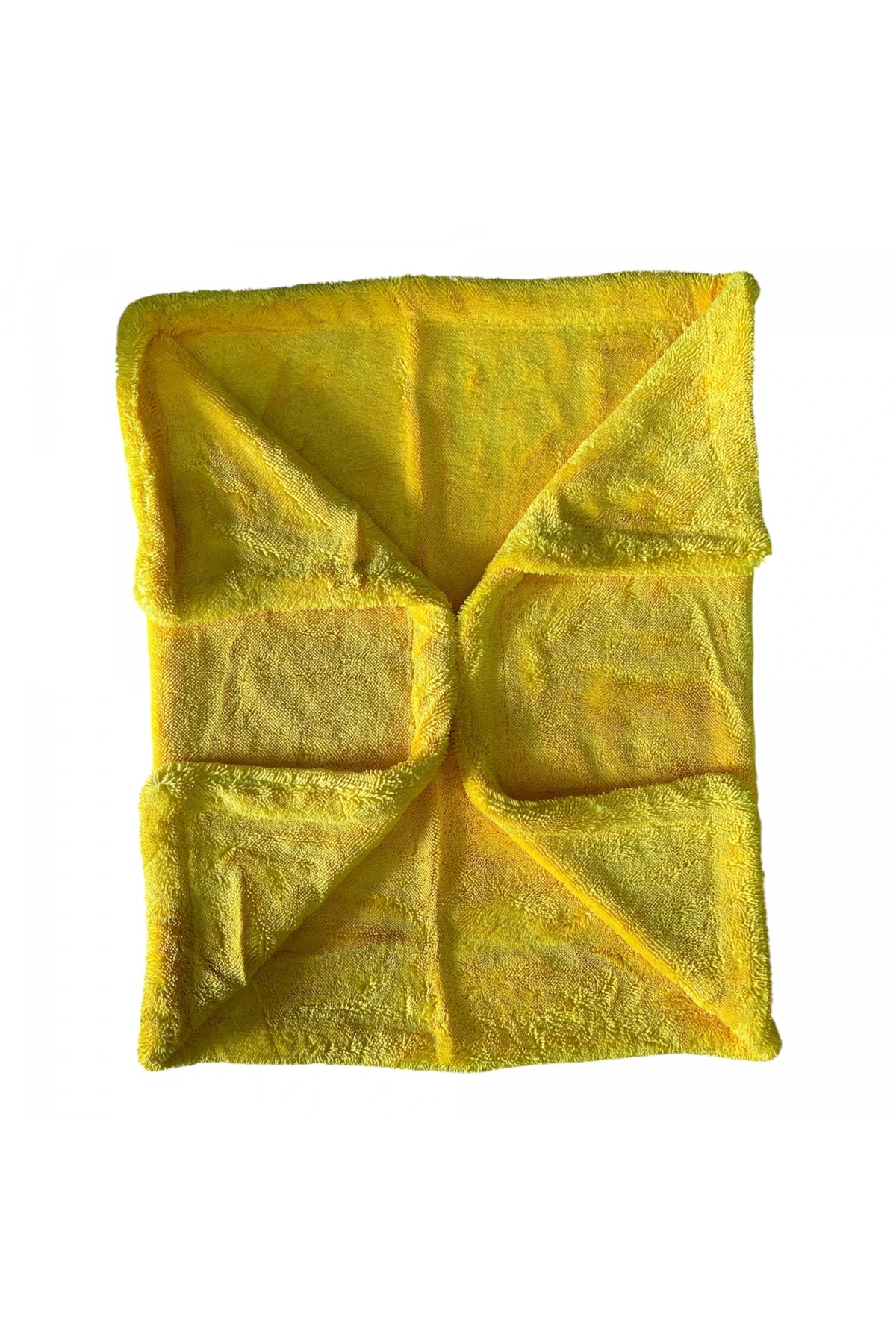 1200 Gsm Twisted Kurulama Havlusu 50x70 Sarı