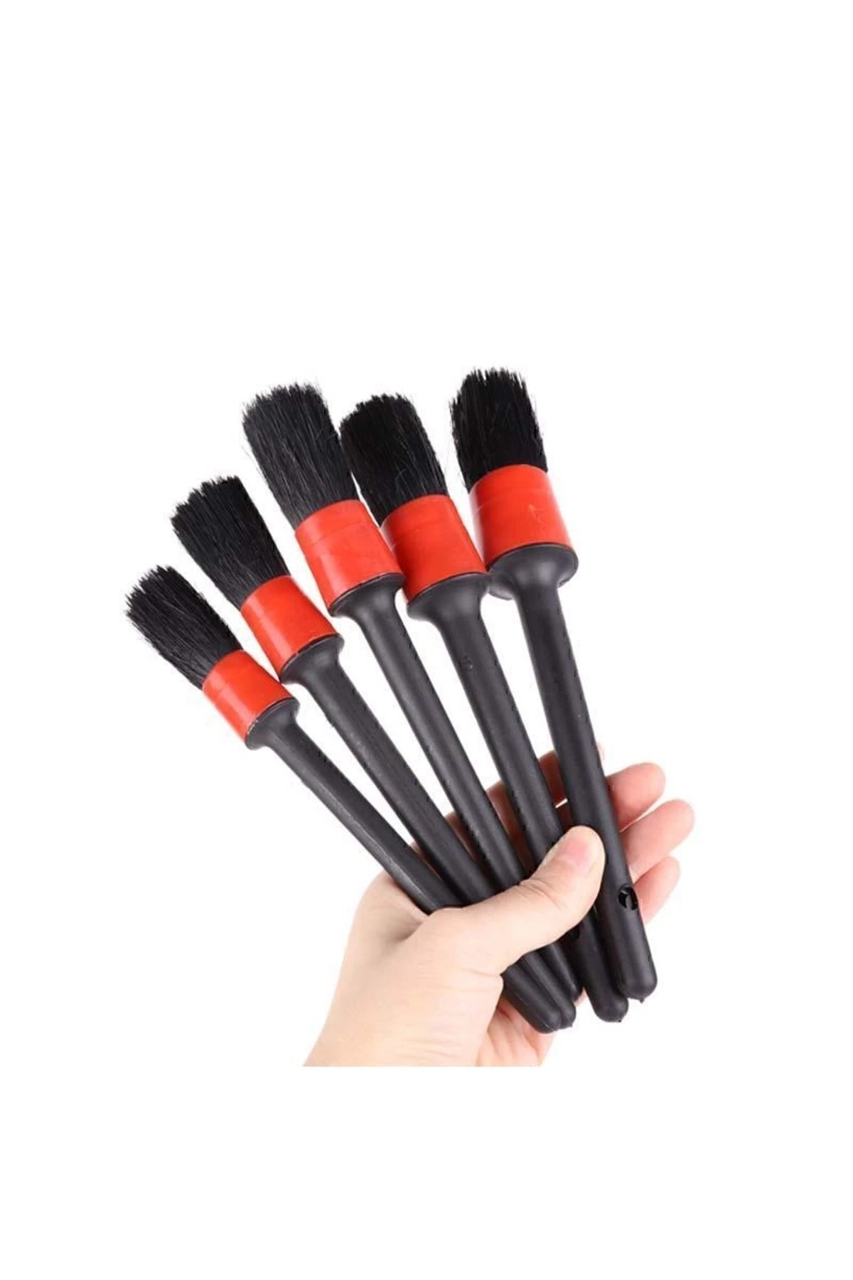 Oto Araç Detaylı Temizlik Fırça Seti 5li