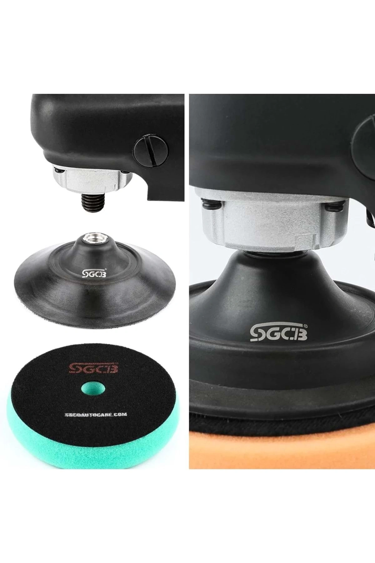 Rotary Esnek Silikon Pad Destek Tabanı 6/150 Mm