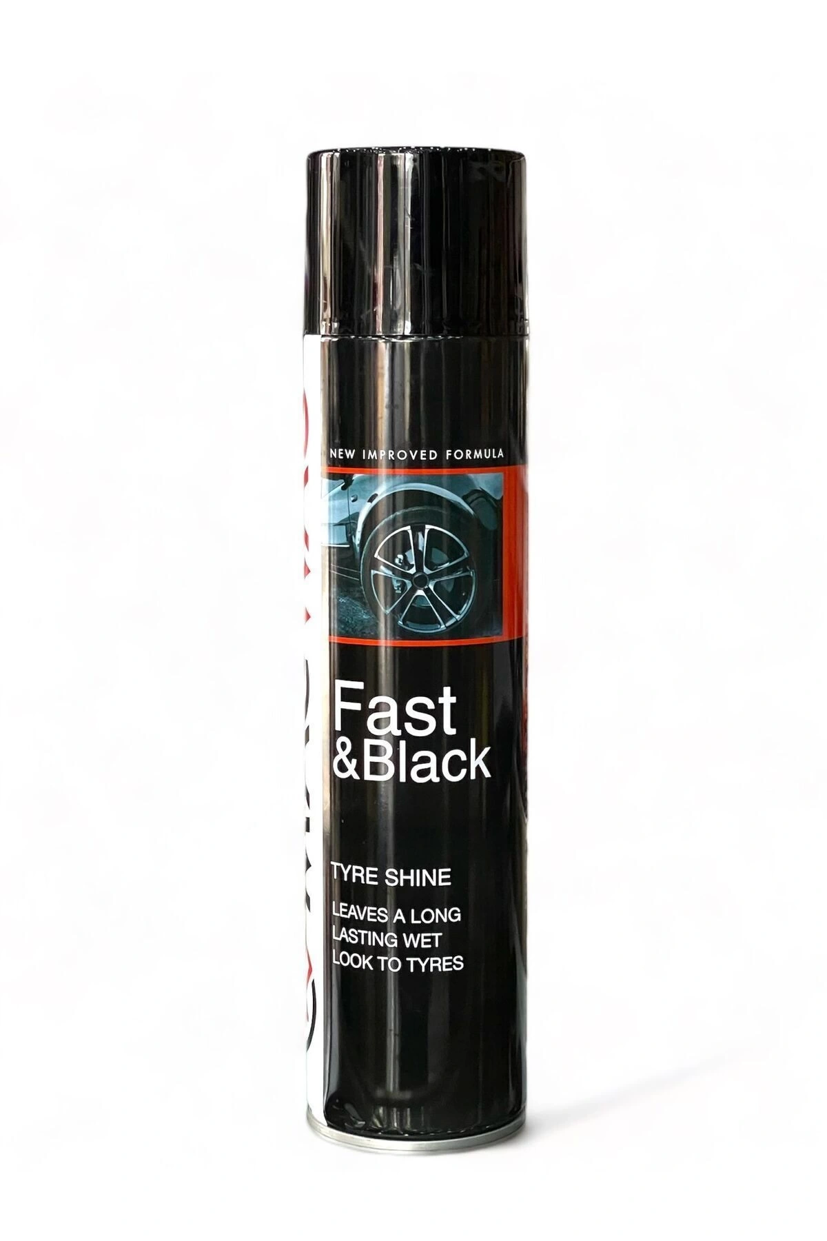 Lastik Parlatıcı Uzun Süreli Islak Görüntü Fast&Black Sprey 600 ML
