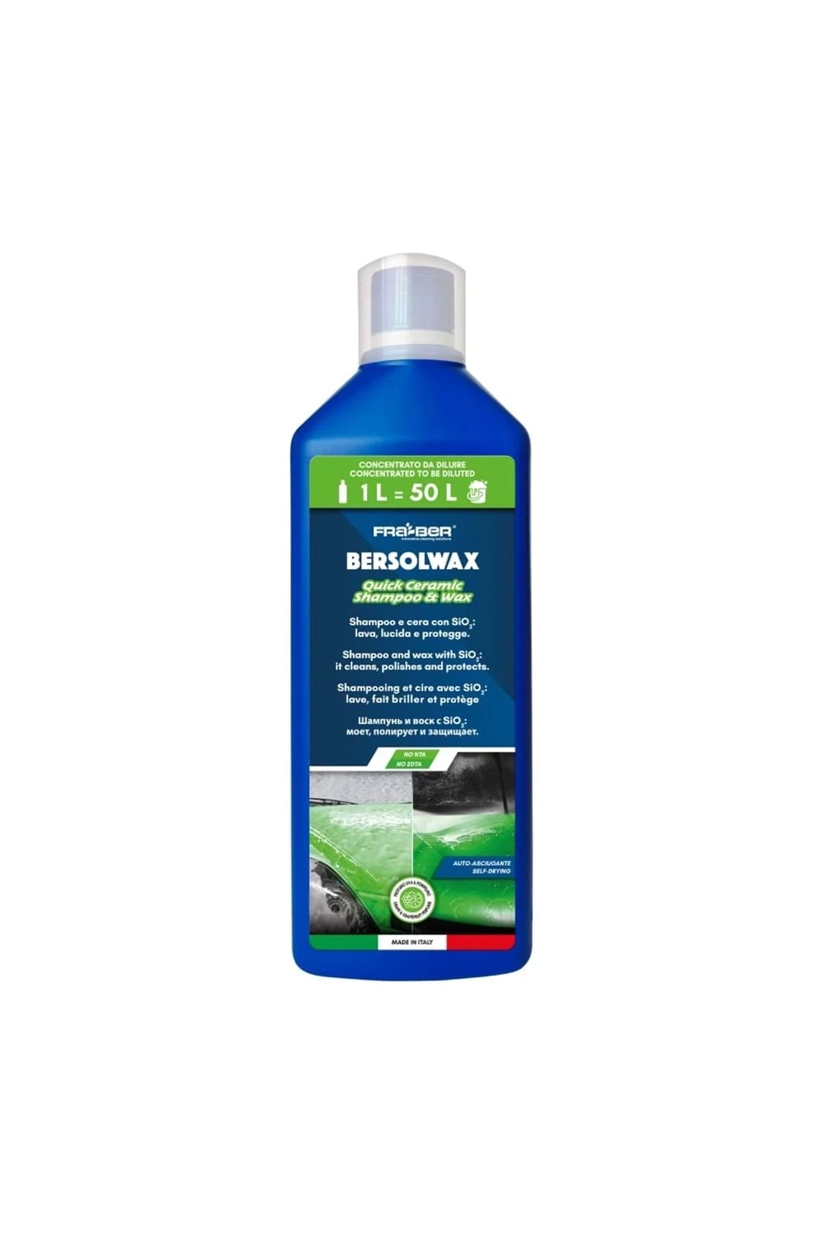 FRA-BER Bersolwax Seramik İçerikli Yeni Nesil Araç Yıkama Şampuanı - 1000 ml