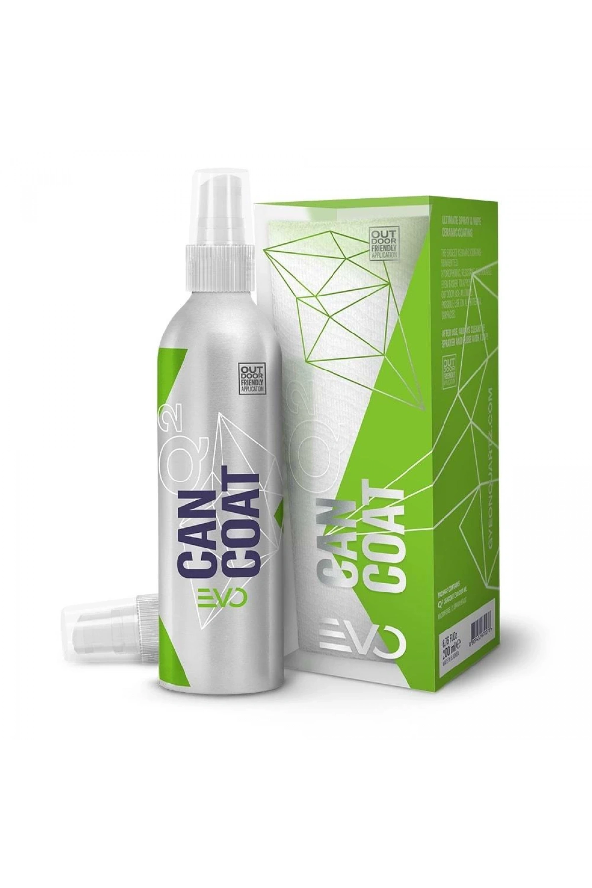 GYEON Q² CanCoat EVO Hidrofobik Nano Seramik Kaplama Seti - 200 ml - 9H Oto Boya Koruma-Su İtici