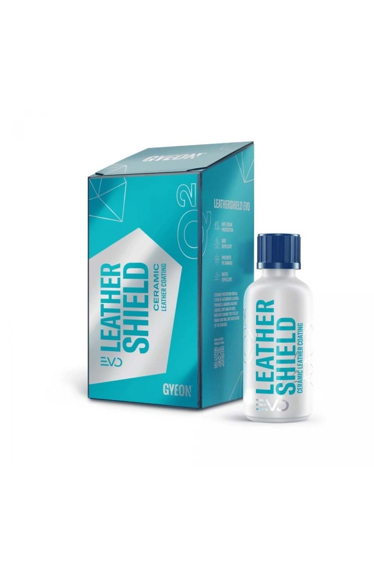 GYEON Q² Leather Shield EVO Deri Aksamlar İçin Koruyucu Seramik Kaplama - 50 ml