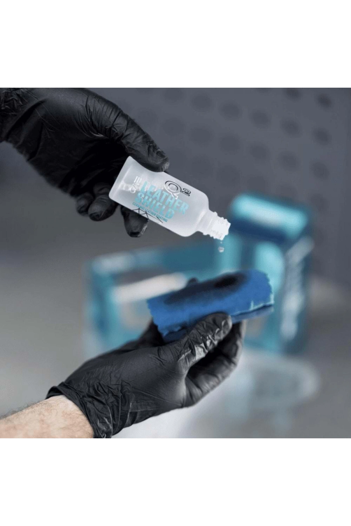 GYEON Q² Leather Shield EVO Deri Aksamlar İçin Koruyucu Seramik Kaplama - 50 ml