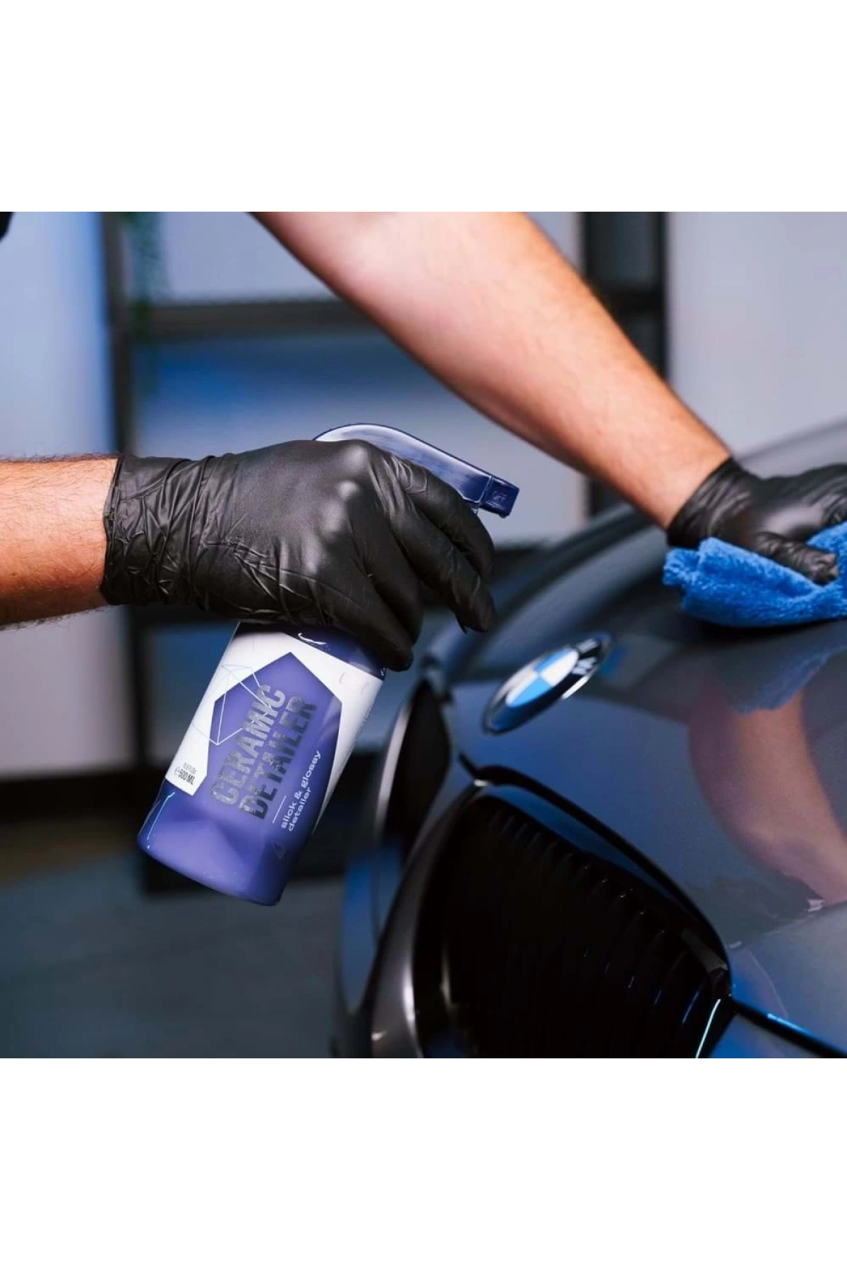 GYEON Q²M CeramicDetailer Seramik Yüzey Detaylandırıcı ve Parlatıcı - 500 ml -Su İtici Oto Cila