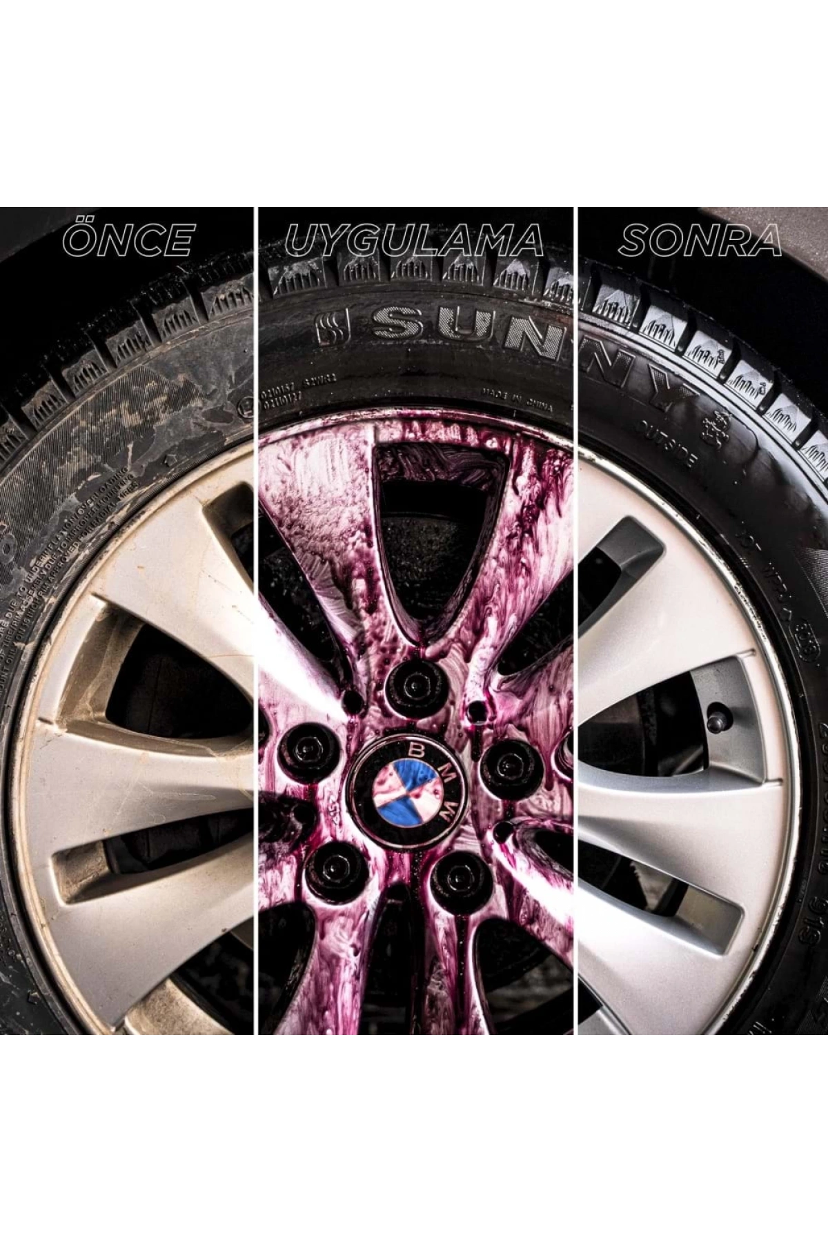 GYEON Q²M Iron REDEFINED Demir Tozu, Balata Tozu Temizleyici Ve Pas Sökücü PH Nötr 1000 ml