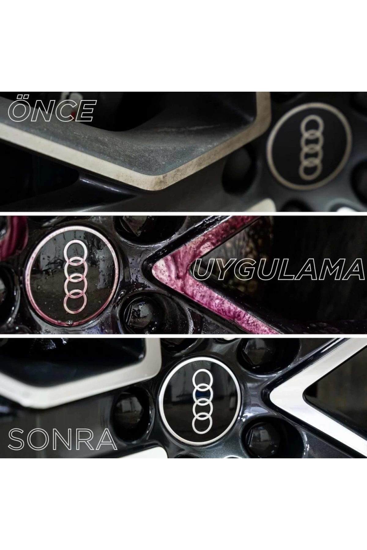 GYEON Q²M Iron Wheel Cleaner REDEFINED Jant Temizleyici Demir Tozu Balata Tozu Çözücü - 1000 ml