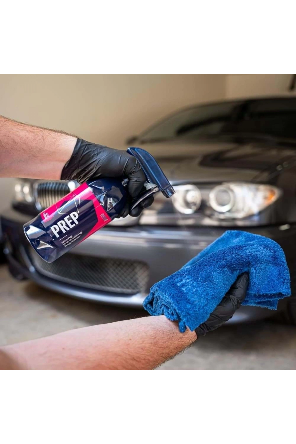 GYEON Q²M Prep Seramik P*P*F Folyo Kaplama Öncesi Yüzey Hazırlayıcı ve Temizleyici - 1000 ml