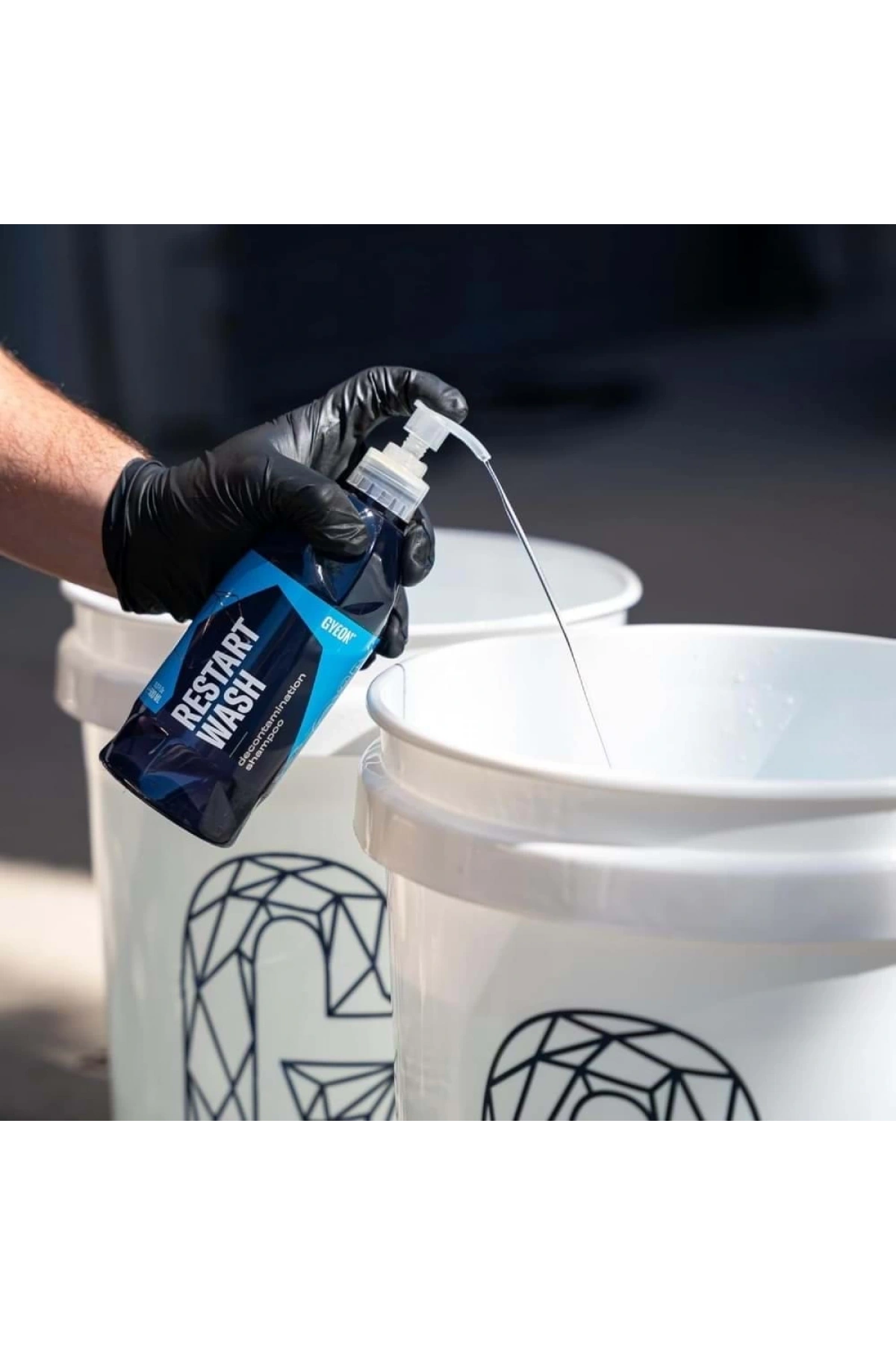 GYEON Q²M RestartWash Seramik Kaplama PPF Yenileyici Asidik Şampuan - 1000 ml -Konsantre