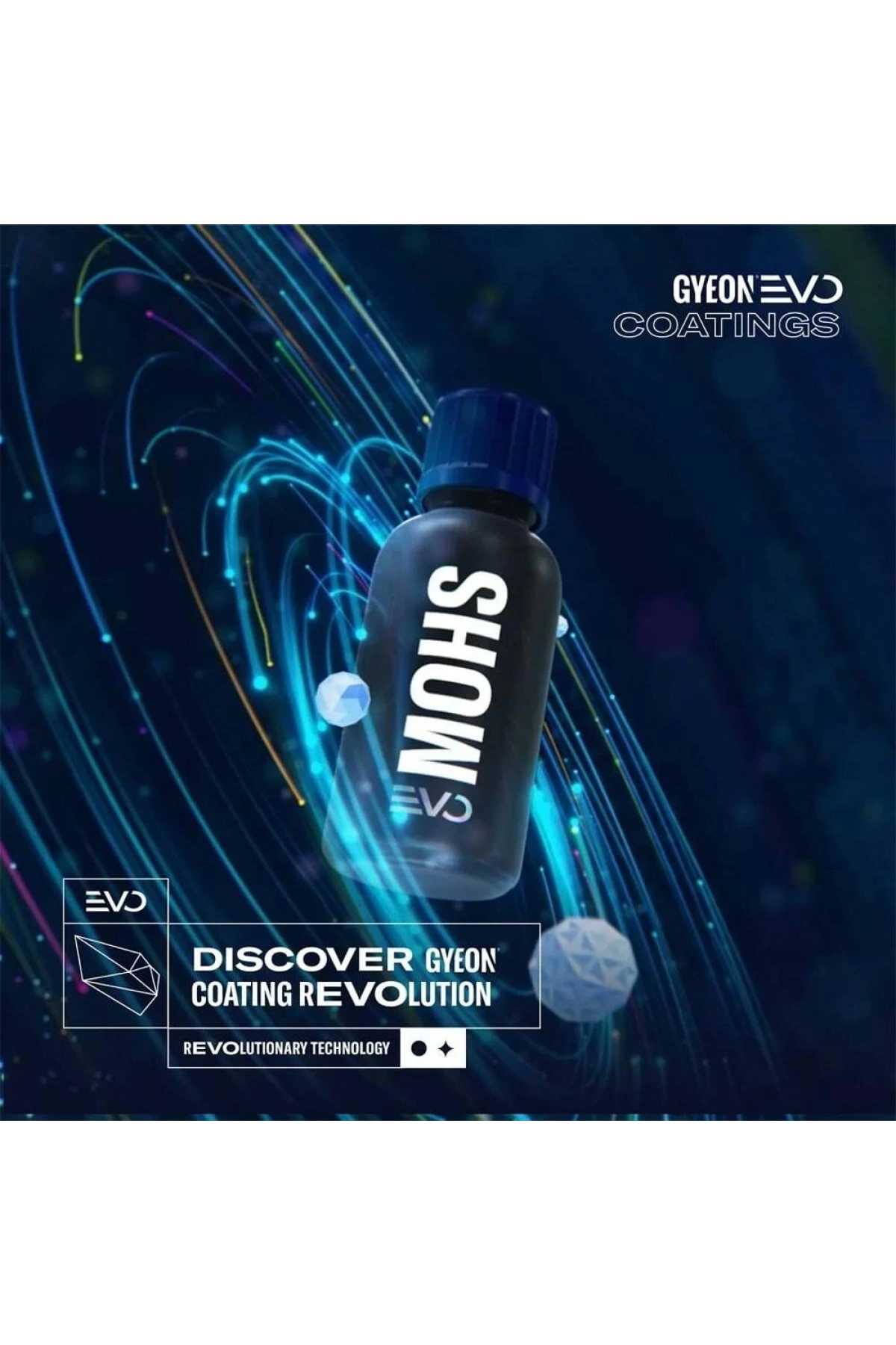 GYEON Q² Mohs EVO Light Box Seramik Kaplama - 50 ml - 9H Oto Boya Koruma-Su İtici