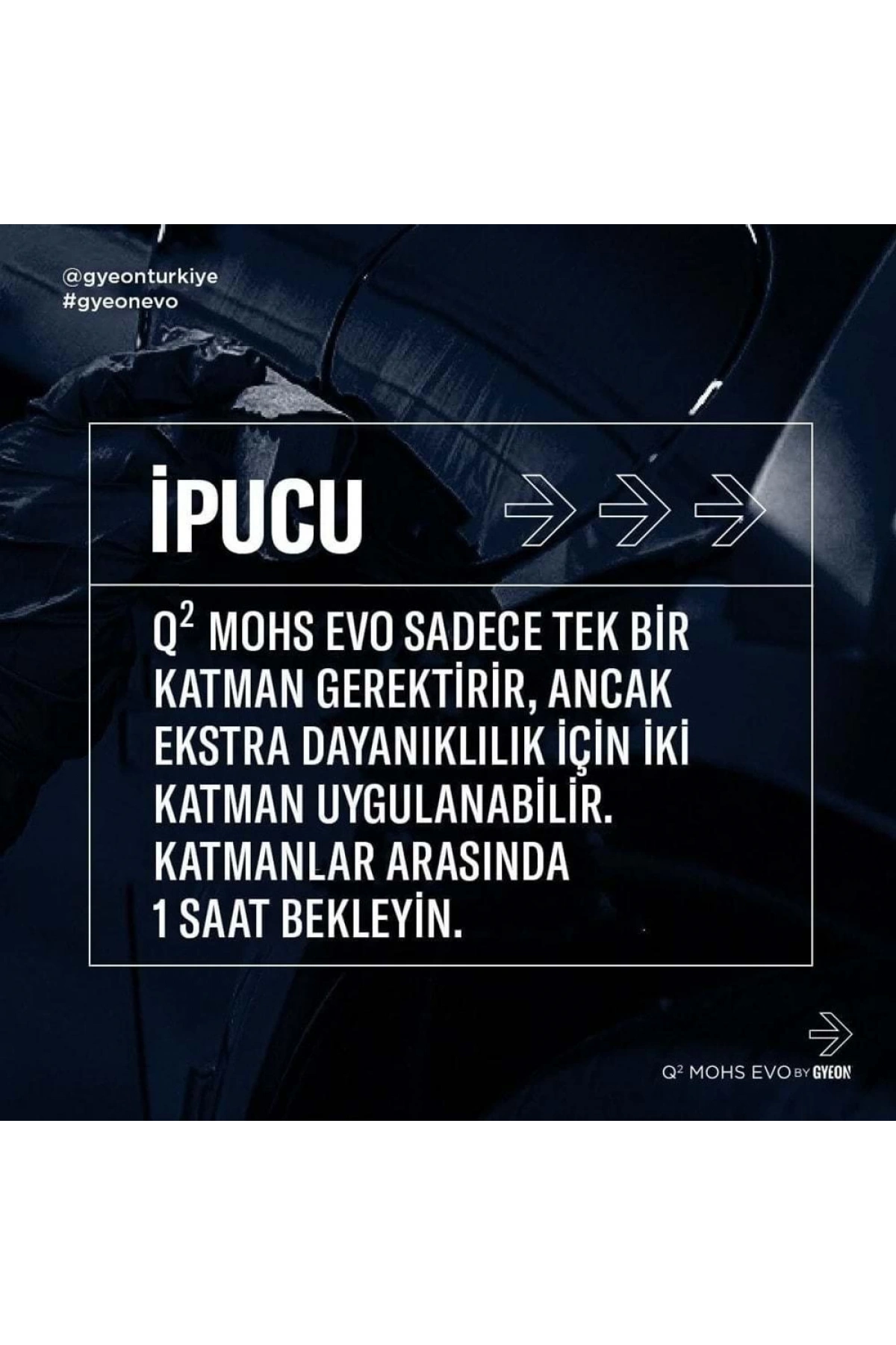 GYEON Q² Mohs EVO Light Box Seramik Kaplama - 50 ml - 9H Oto Boya Koruma-Su İtici