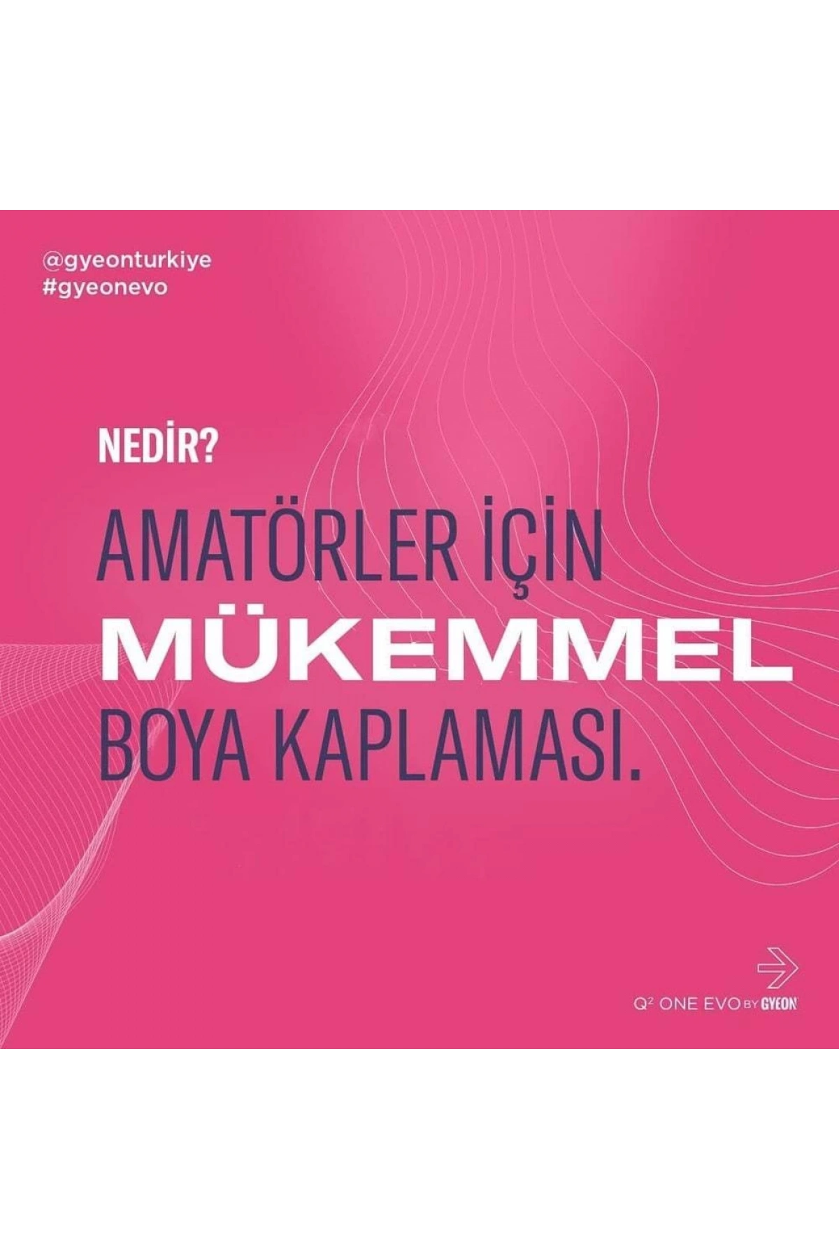 GYEON Q² One EVO Light Box Seramik Kaplama - 100ml - 9H Oto Boya Koruma-Su İtici