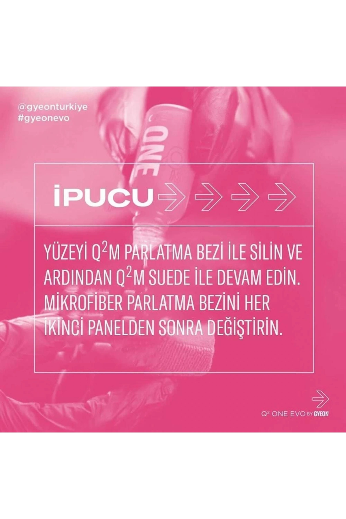 GYEON Q² One EVO Light Box Seramik Kaplama - 100ml - 9H Oto Boya Koruma-Su İtici