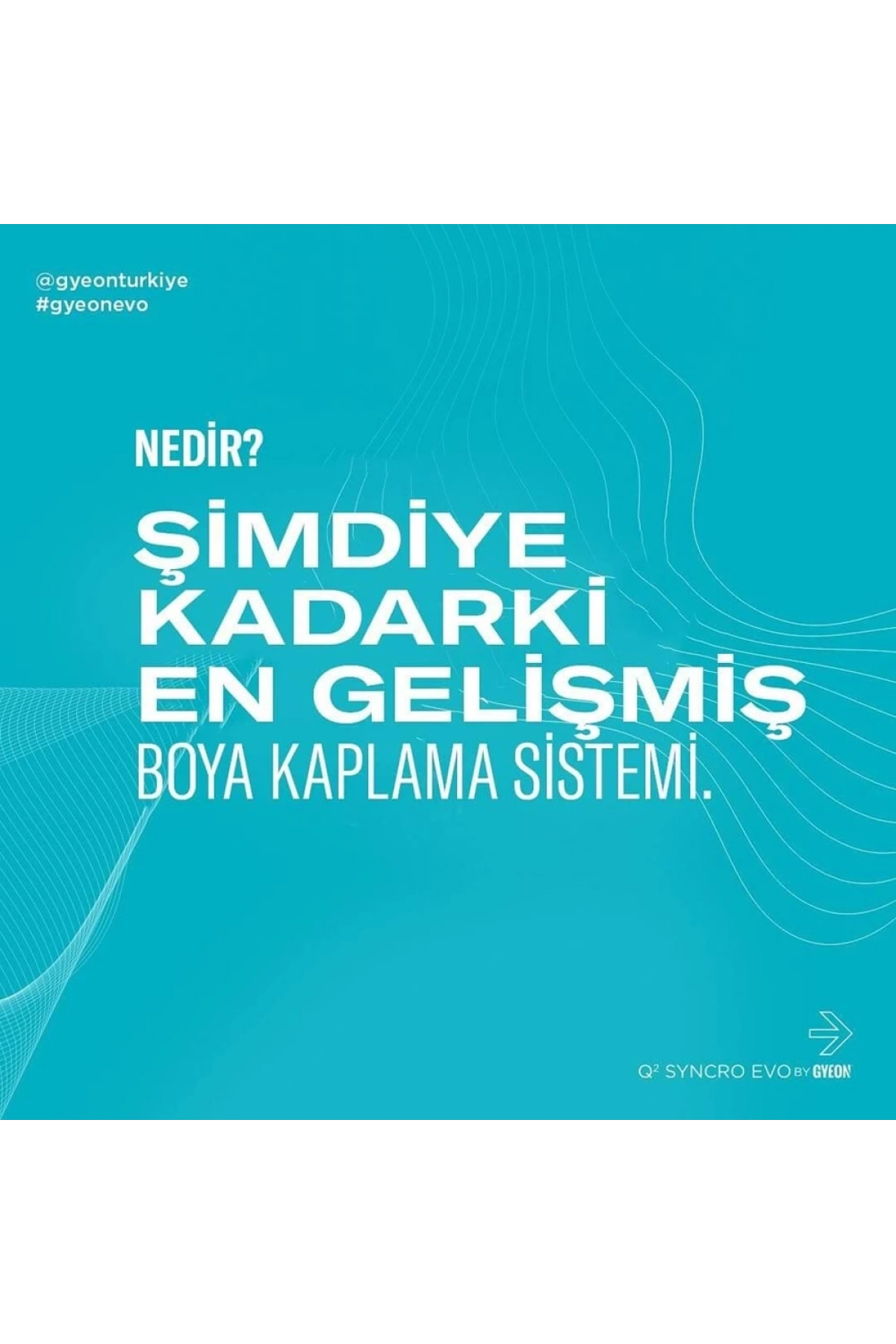 GYEON Q² Syncro EVO Light Box Çift Katman Seramik Kaplama - 50 ml + 50 ml - 9H Oto Boya Koruma