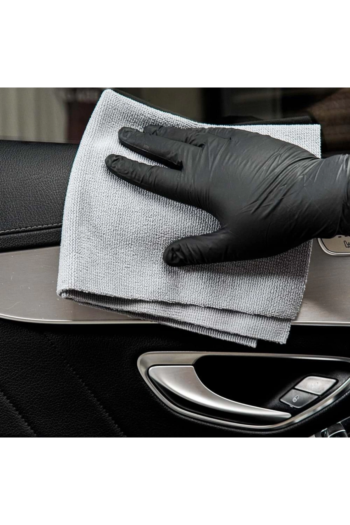 KLIN Clean Towel Çok Amaçlı Silme Ve Temizlik Bezi 10lu Paket (Gri) - 40x40cm