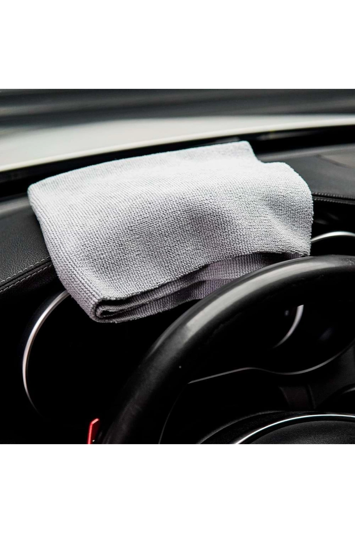 KLIN Clean Towel Çok Amaçlı Silme Ve Temizlik Bezi 10lu Paket (Gri) - 40x40cm